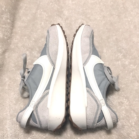 Nike Stylish Light Blue and White Sneakers - Picture 1 of 5